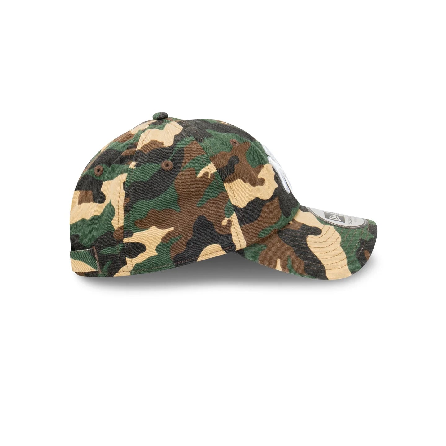 New York Yankees Hat - Woodland Camo Casual Classic MLB Strapback Cap - New Era